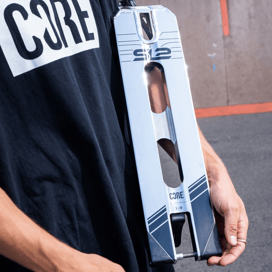 CORE SL2 FORGED STUNT SCOOTER DECK 5 X 20 - CHROME