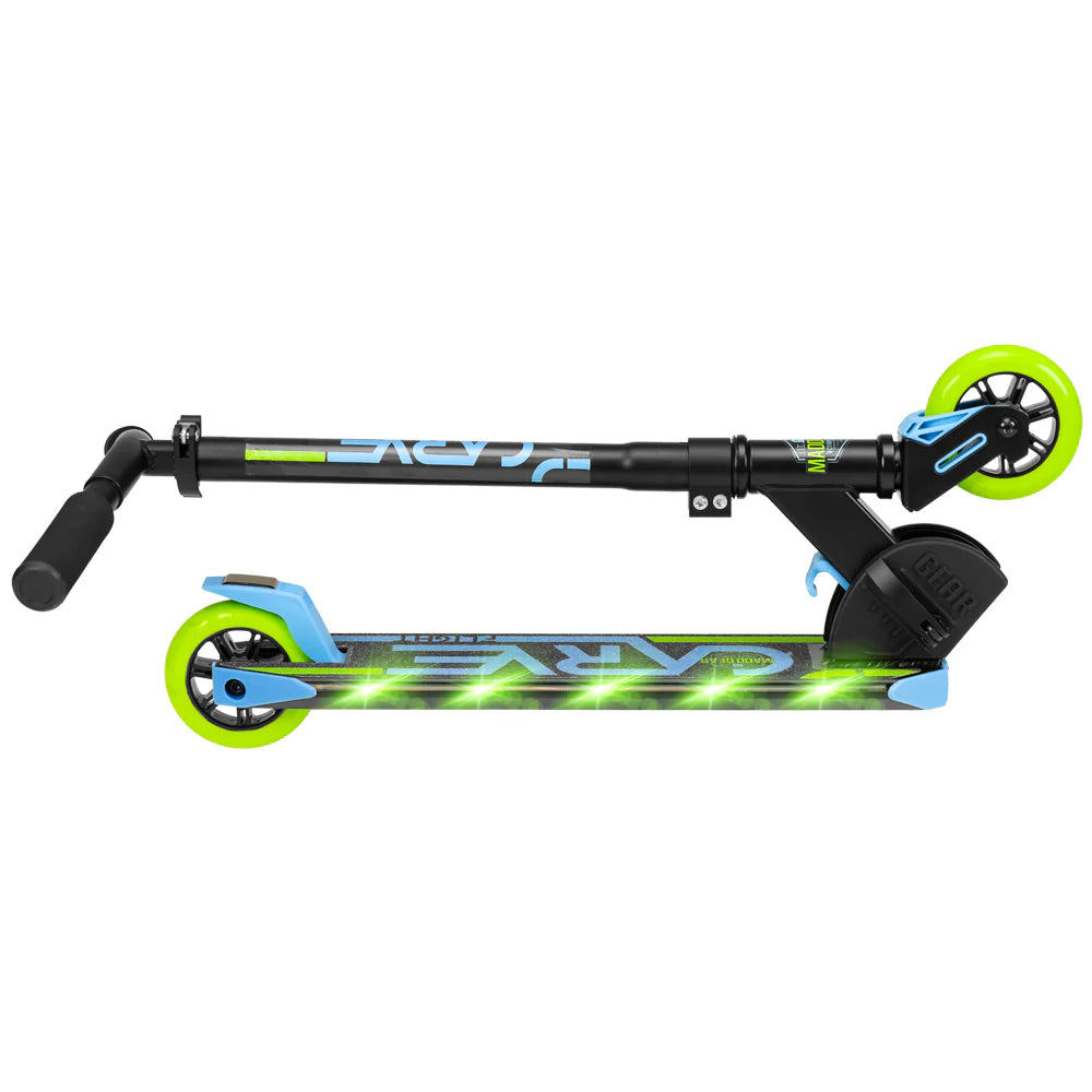 CARVE FLIGHT LIGHT-UP SCOOTER - BLUE LIME
