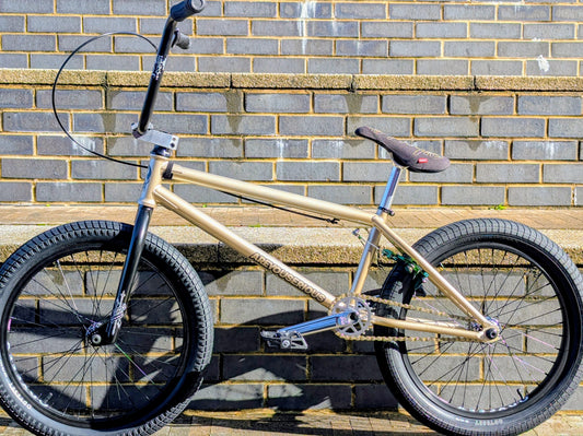United Bike Co Custom Built AYS (Are you serious) BMX 21" TT Champagne