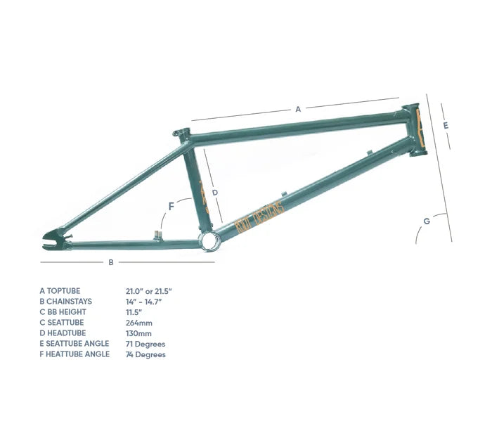 Root designs Zero 20" BMX Frame