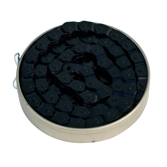 Gusset Coloured Slink Chain - Black