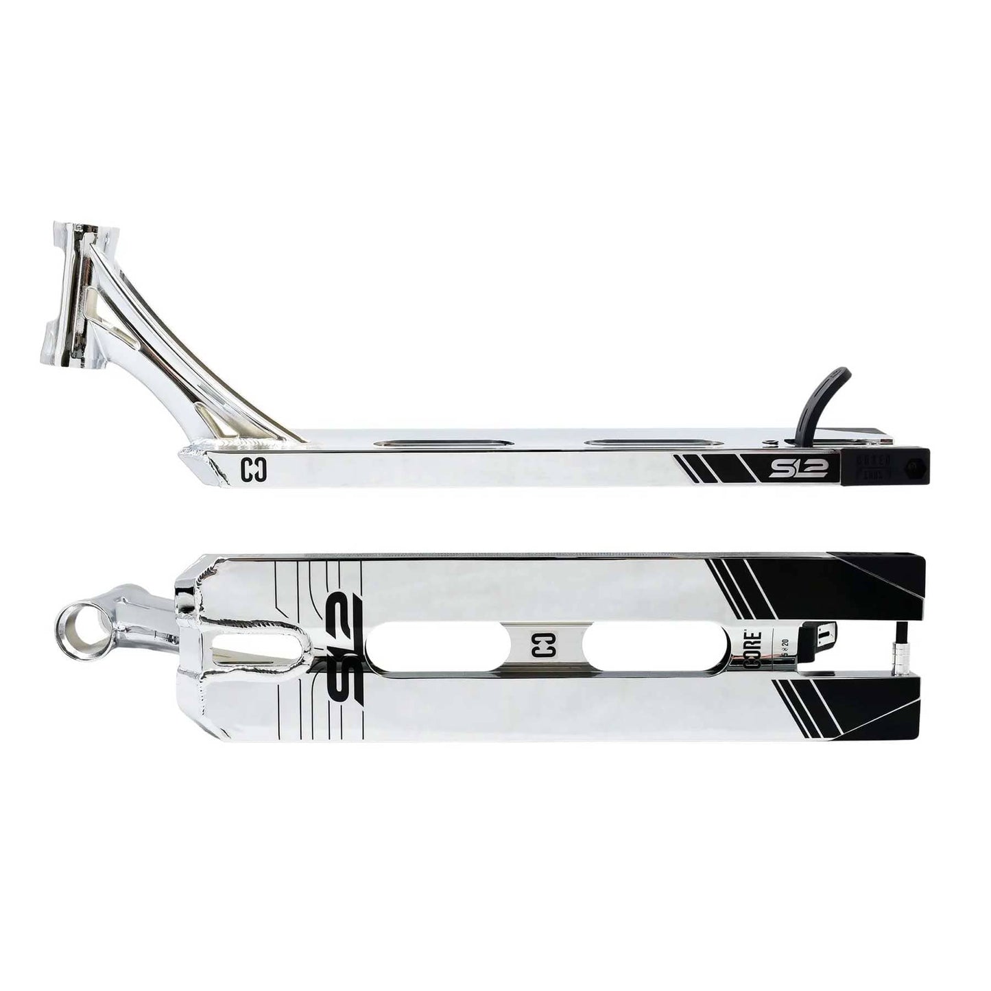 CORE SL2 FORGED STUNT SCOOTER DECK 5 X 20 - CHROME