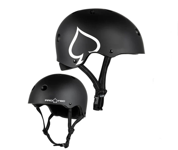 PRO-TEC LOW PRO CERTIFIED HELMET MATTE BLACK